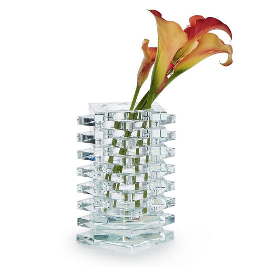 Crystal Pillar Candle Holder
