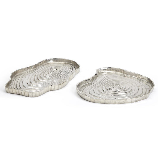 Tree Ring Tray Set of 2