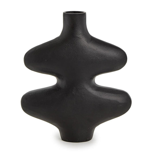 Bulb Black Vase