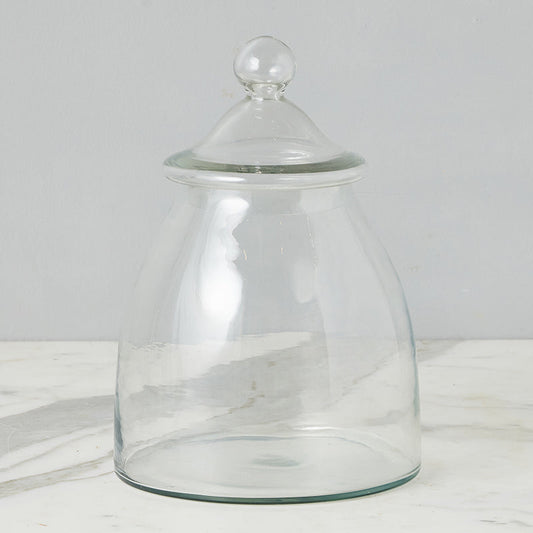 Etu Home Vintage Glass Bon Bon Jar with Lid