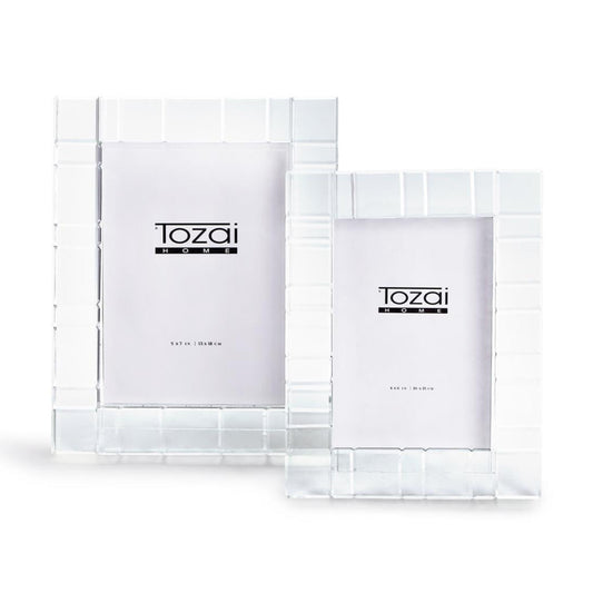 Crystal Vision Photo Frame Set of 2