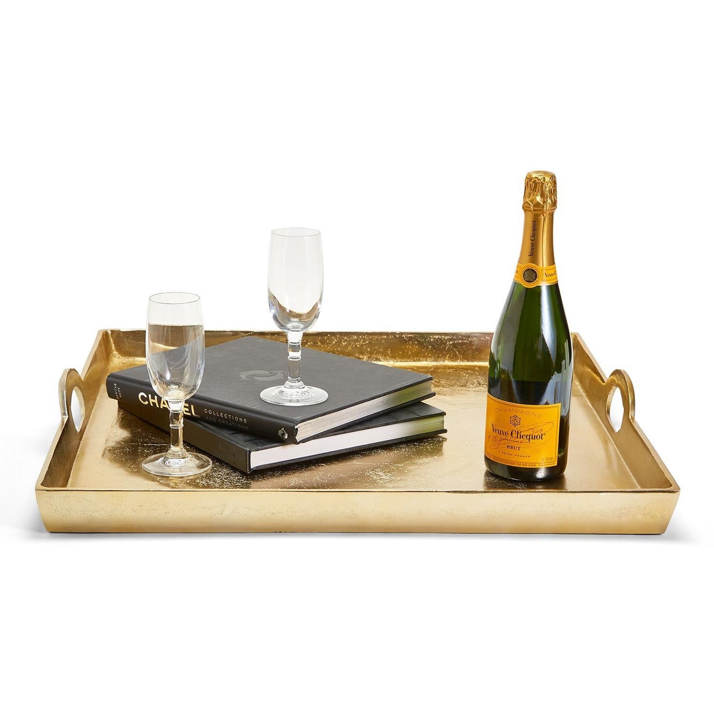 Hotel De Ville Decorative Square Tray