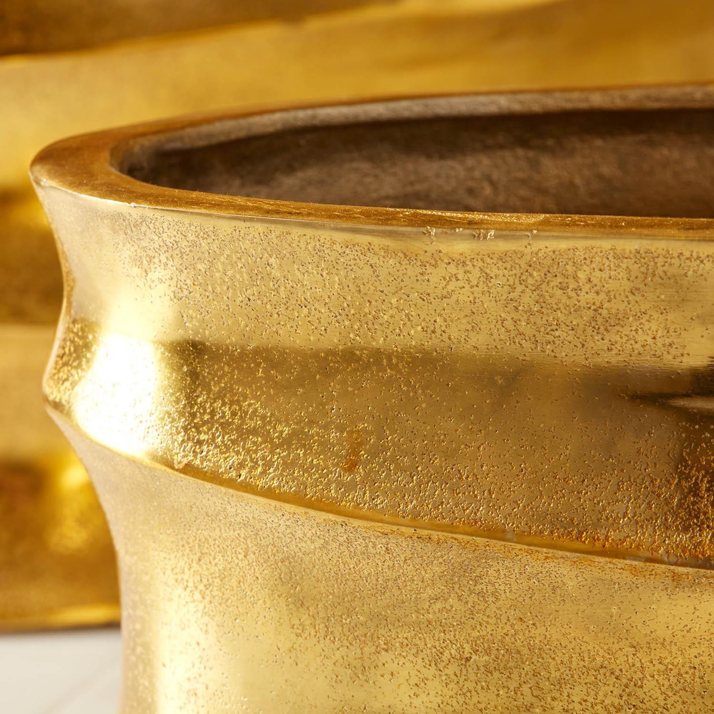 Gold Planter Set of 2